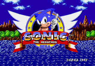 Frayda the Fox (Sonic 1 hack demo) Title Screen